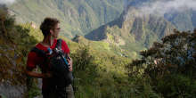 Ascent to the Mountain Machu Picchu