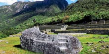 Funerary Rock in Machu Picchu